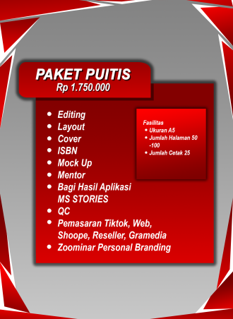 Paket penerbitan puitis MS Publishing