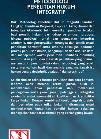 Metodologi Penelitian Hukum Integratif