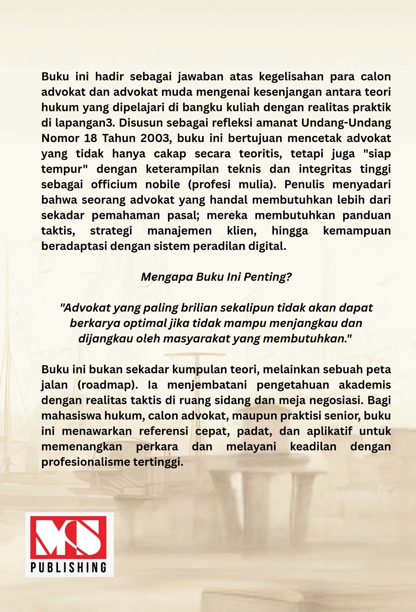 Buku Pintar Pendidikan Advokat Indonesia Buku Pintar Pendidikan Advokat Indonesia