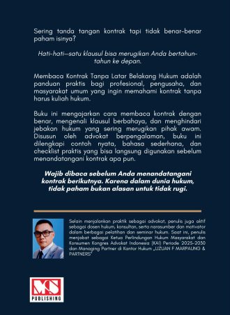 Membaca Kontrak Tanpa Latar Belakang Hukum