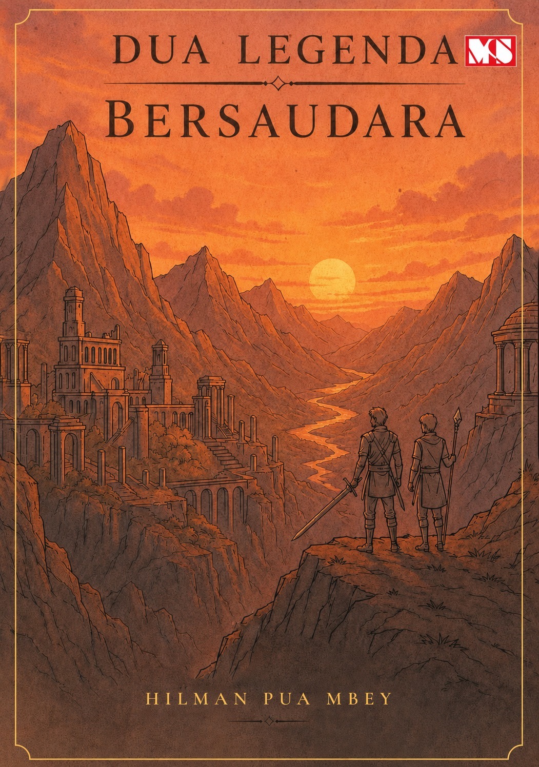 SAMPUL_DUA LEGENDA BERSAUDARA_DEPAN SAMPUL_DUA LEGENDA BERSAUDARA_DEPAN